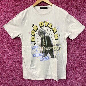 Bob Dylan Like A Rolling Stone Folk Rock Icon T-Shirt Small